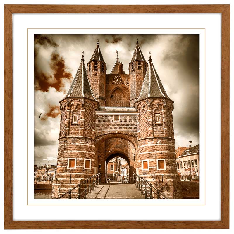 تابلو مدرن AMSTERDAM GATE HAARLEM 1 کد GW-99112-C