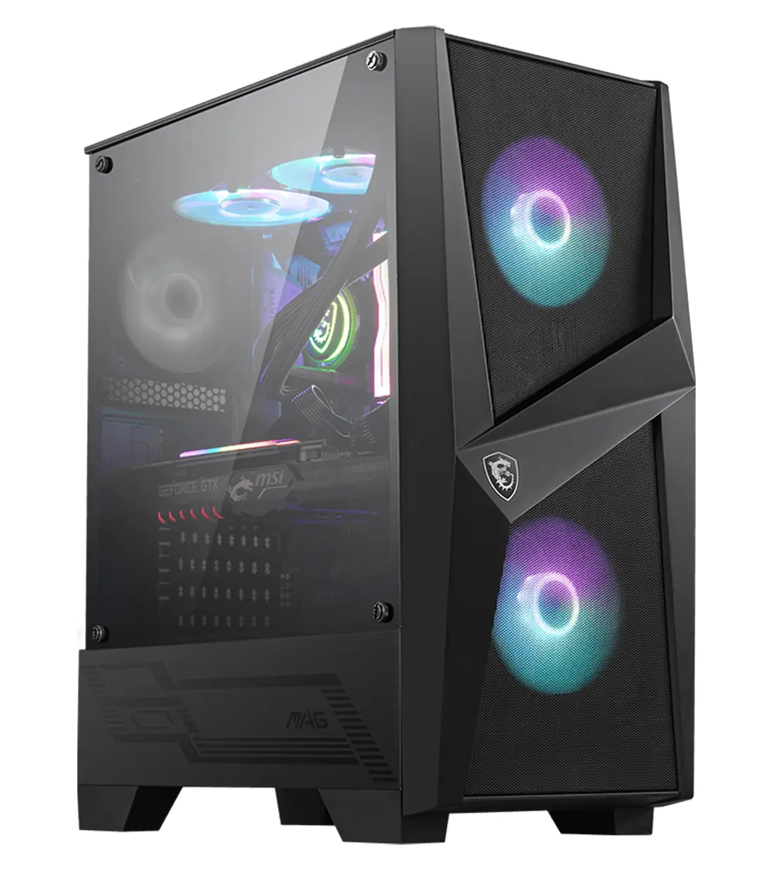 کیس گیمینگ ام اس آی MAG FORGE 100R — تصویر ۲
