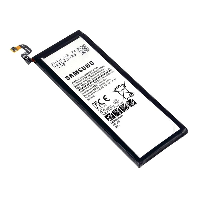 قاب و بدنه گوشی سامسونگ SAMSUNG NOTE 5 / N920 اورجینال سفید — تصویر ۵