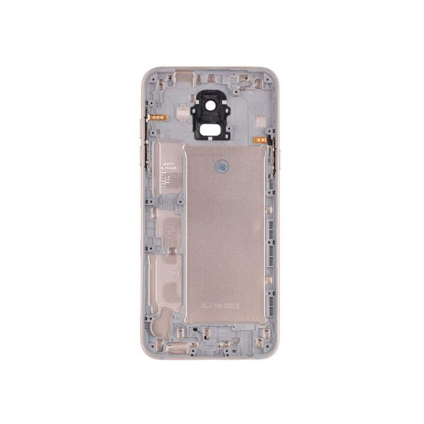 قاب و بدنه گوشی سامسونگ SAMSUNG A6 / A600 اورجینال نقره ای طلایی — تصویر ۵