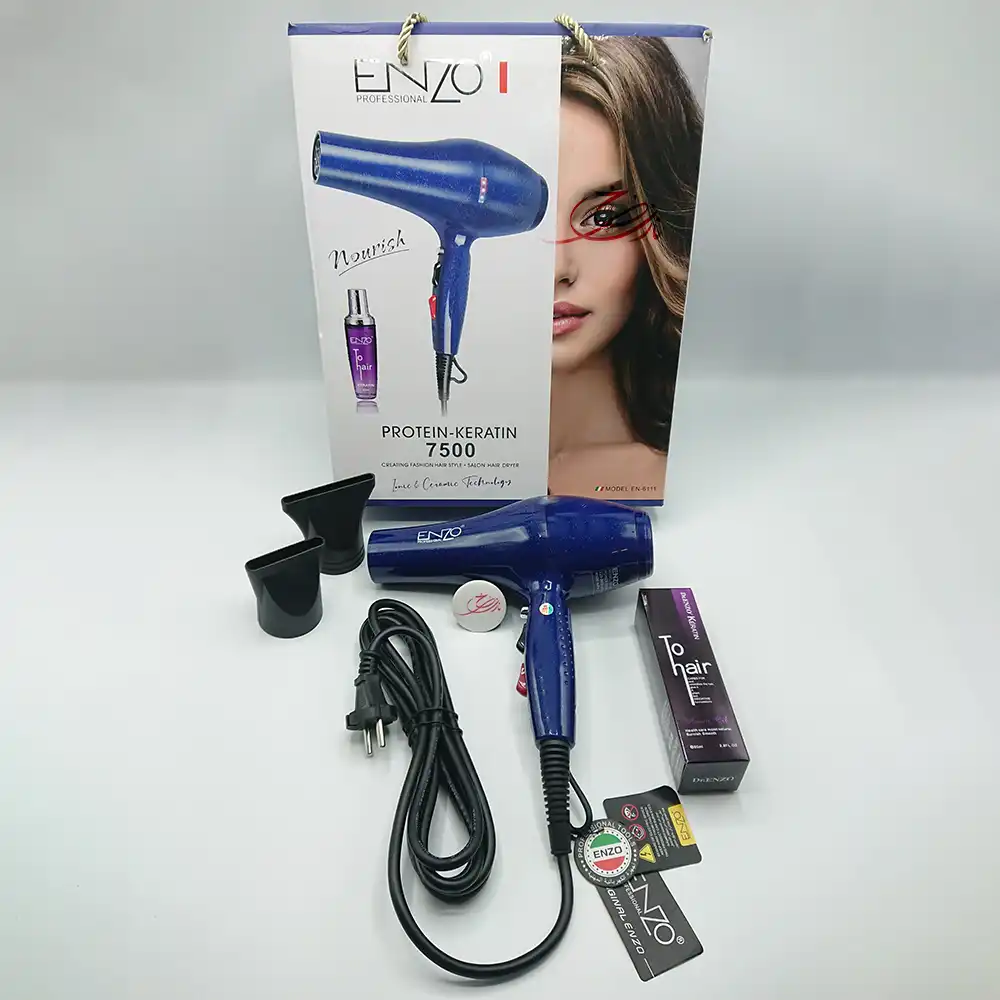 سشوار انزو پروفیشینال ENZO PROFESSIONAL مدل EN-6111 رنگ آبی