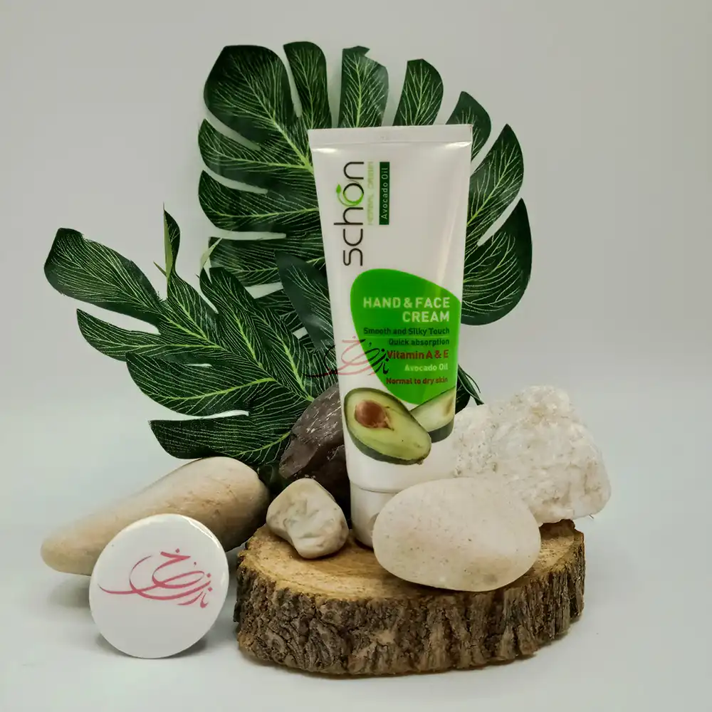 کرم تیوپی دست و صورت روغن آووکادو شون schon حجم 75 میلی لیتر — تصویر ۲