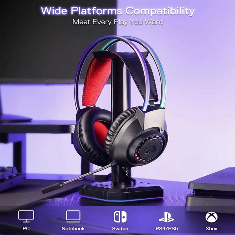 هدست سيم دار گيمينگ ردراگون Redragon H231 Scream — تصویر ۵