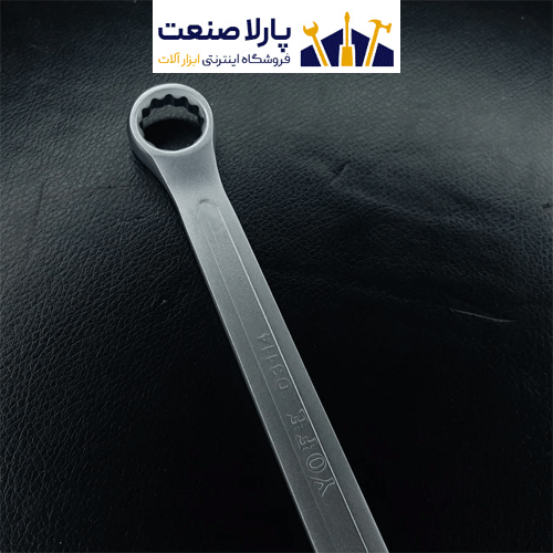 آچار یکسر تخت یکسر رینگی یوفی سایز 15 میلی متر — تصویر ۳