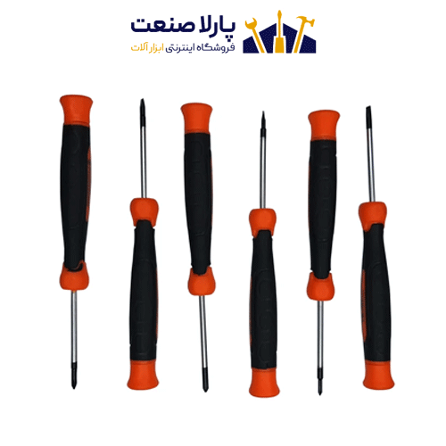 پیچ گوشتی موبایلی ای اس جوی 6 عددی مدل 6150