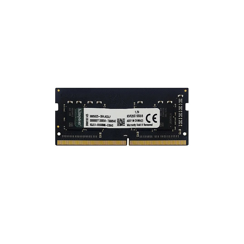 رم لپ تاپ 8 گیگ کینگستون Kingston DDR4 2666 MHz 1.2V دو سال گارانتی — تصویر ۲