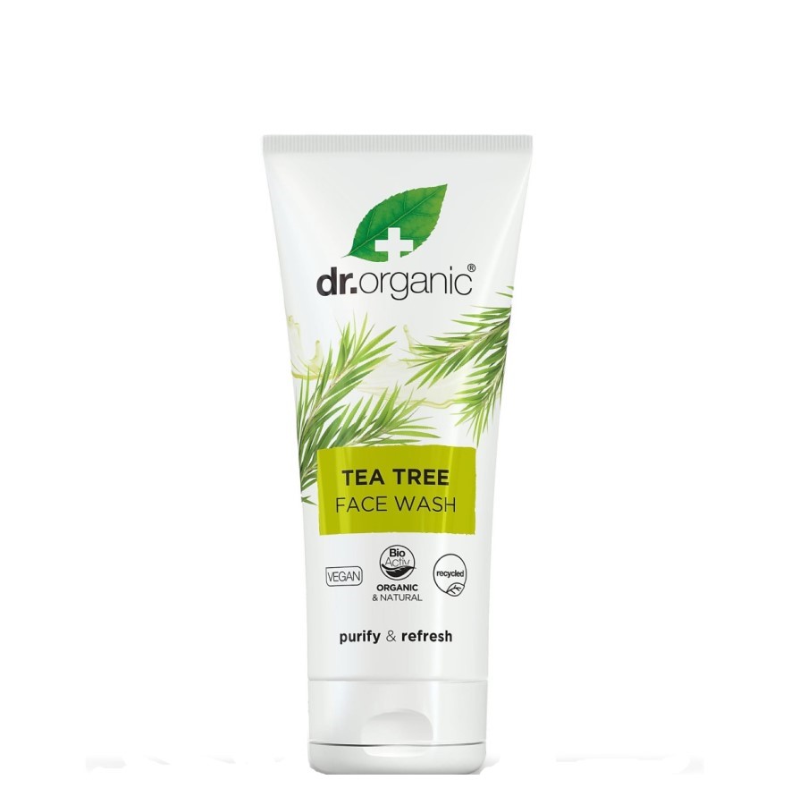 ژل شستشوی صورت درخت چای دکتر ارگانیک – dr. organic — تصویر ۲
