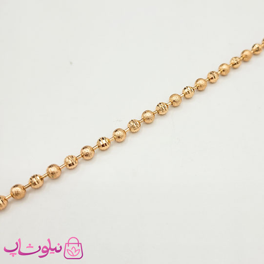زنجیر زنانه ژوپینگ مدل آلبرنادو 50 سانت 4 میل کاملا شبیه طلا کد 5997 — تصویر ۲