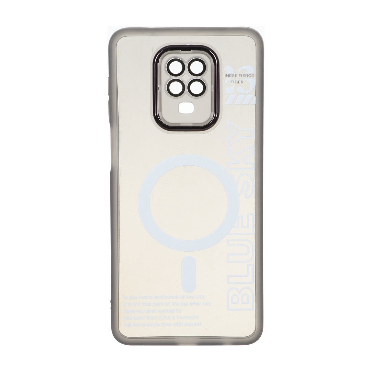 قاب Diamond Space طرح مگ سیف لنز گلس دار Xiaomi Redmi Note 9S / Redmi Note 9 Pro / Redmi Note 9 Pro Max – مشکی – MPS