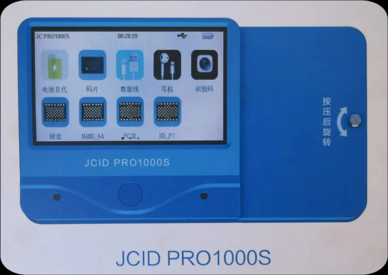 JC Pro 1000s Programmer iPhone – پروگرامر هارد آیفون — تصویر ۴