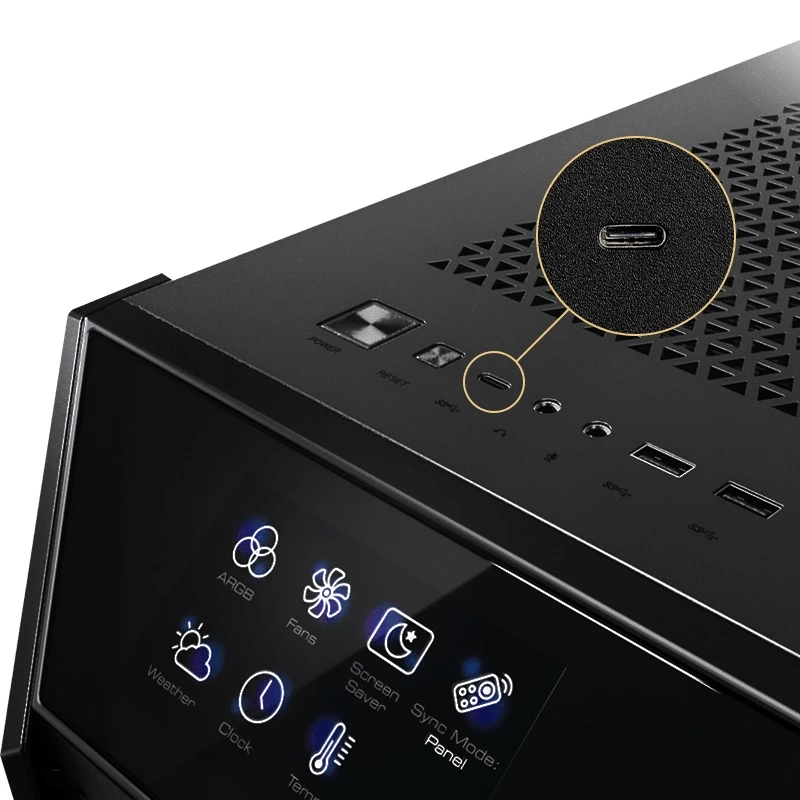 کیس کامپیوتر مدل MEG PROSPECT 700R ام اس آی — تصویر ۶