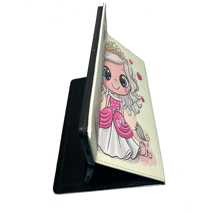 کیف کلاسوری طرح دار تبلت سامسونگ Galaxy Tab A9 طرح دختر — تصویر ۷