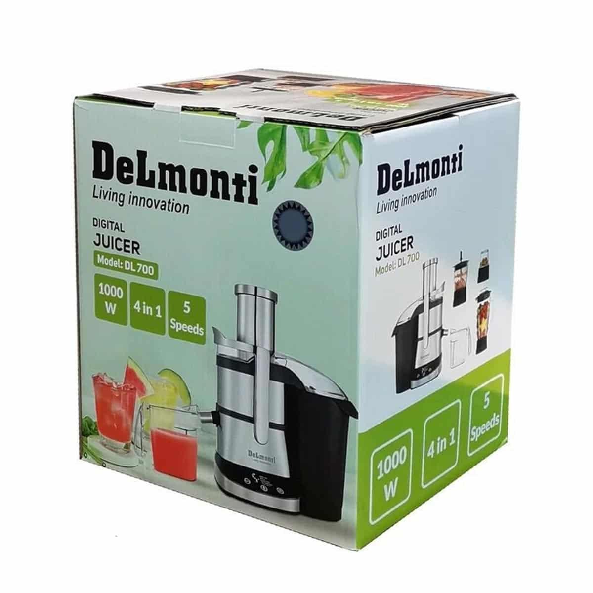 آبمیوه گیر چهار کاره دلمونتی مدل DL700 — تصویر ۳