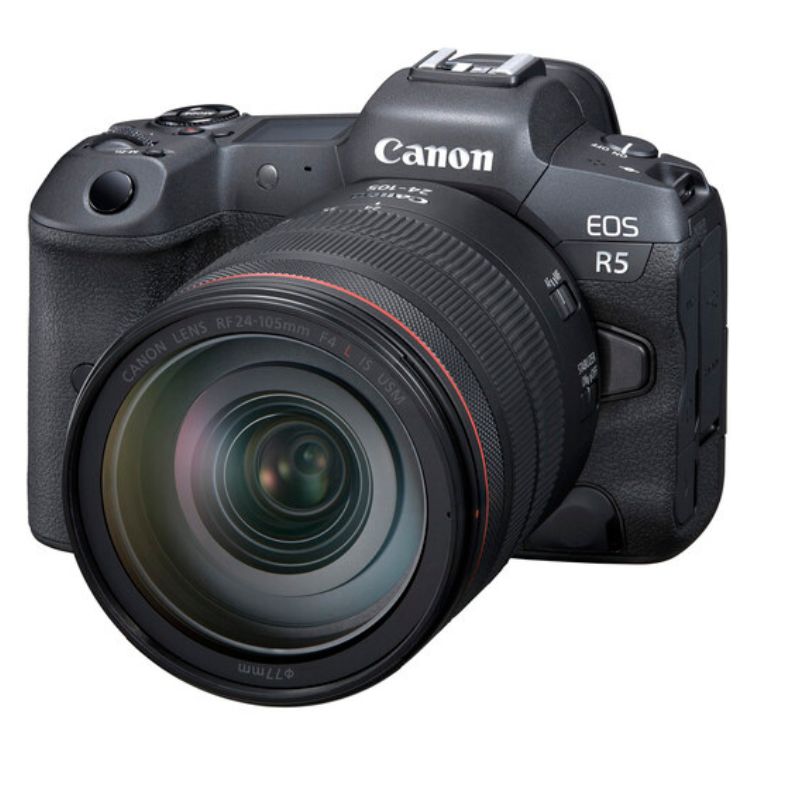 دوربین بدون آِینه کانن Canon EOS R5 Mirrorless Camera kit 24-105mm f/4Canon EOS R5 kit 24-105mm f/4 — تصویر ۳
