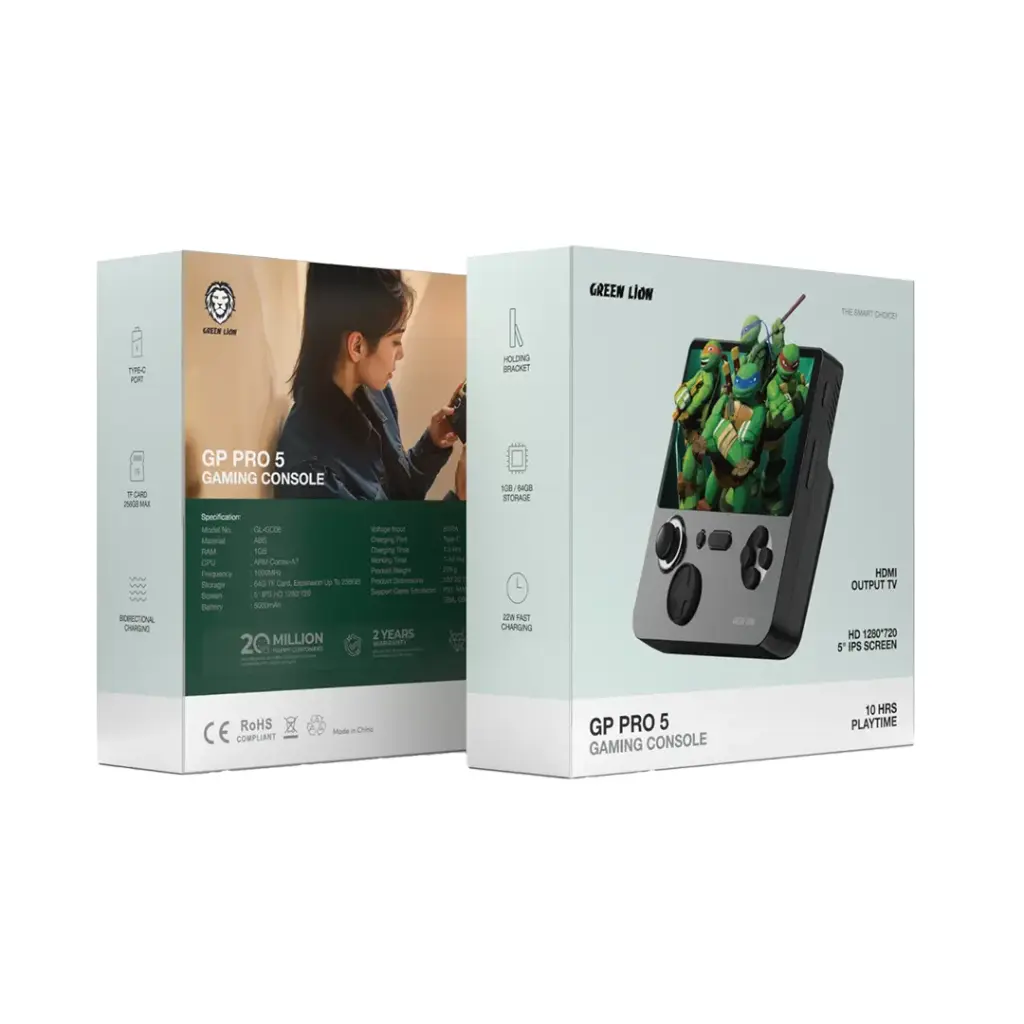 کنسول بازی گرین لاین Green Lion GP PRO 5 Gaming Console — تصویر ۳