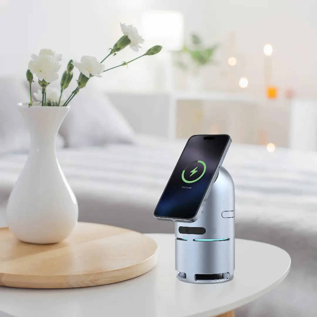 استند شارژر پاورولوژی Powerology Qi2 PWC039 Speaker Charge Station — تصویر ۸