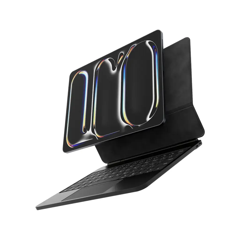 کاور کیس آی پد 13 اینچی پاورولوژی Powerology Smartcase Pro+ Wireless Keyboard Case for iPad Pro 13” (M4) — تصویر ۳