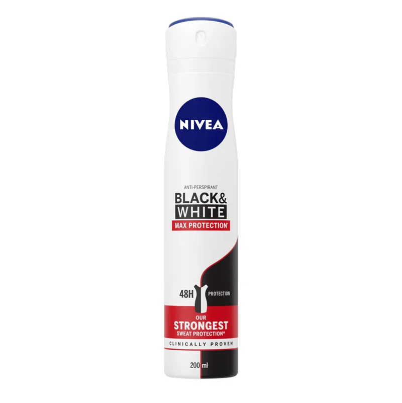 اسپری ضد تعریق بلک اند وایت max protection اورجینال زنانه نیوا — تصویر ۲