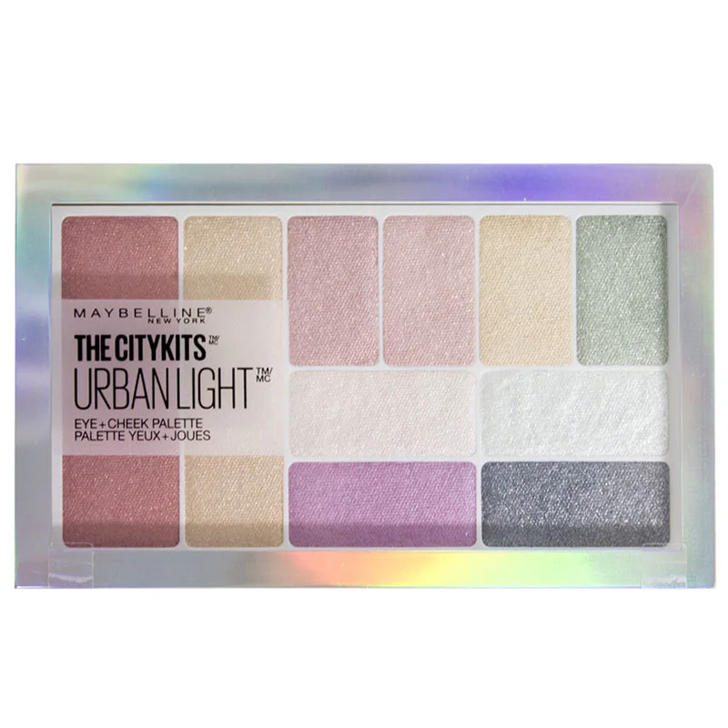 پالت سایه چشم شاین میبیلین مدل City Kits UrbanLight — تصویر ۲