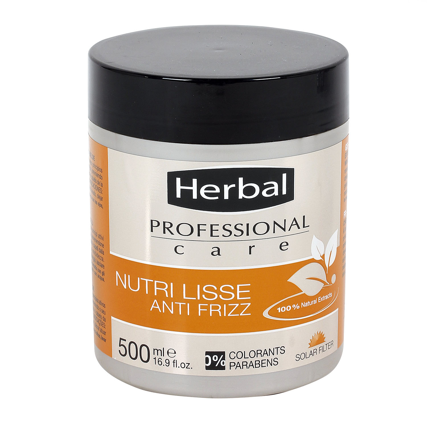 ماسک مو صاف کننده و مغذی هربال مدل Nutri Lisse حجم 500 میل