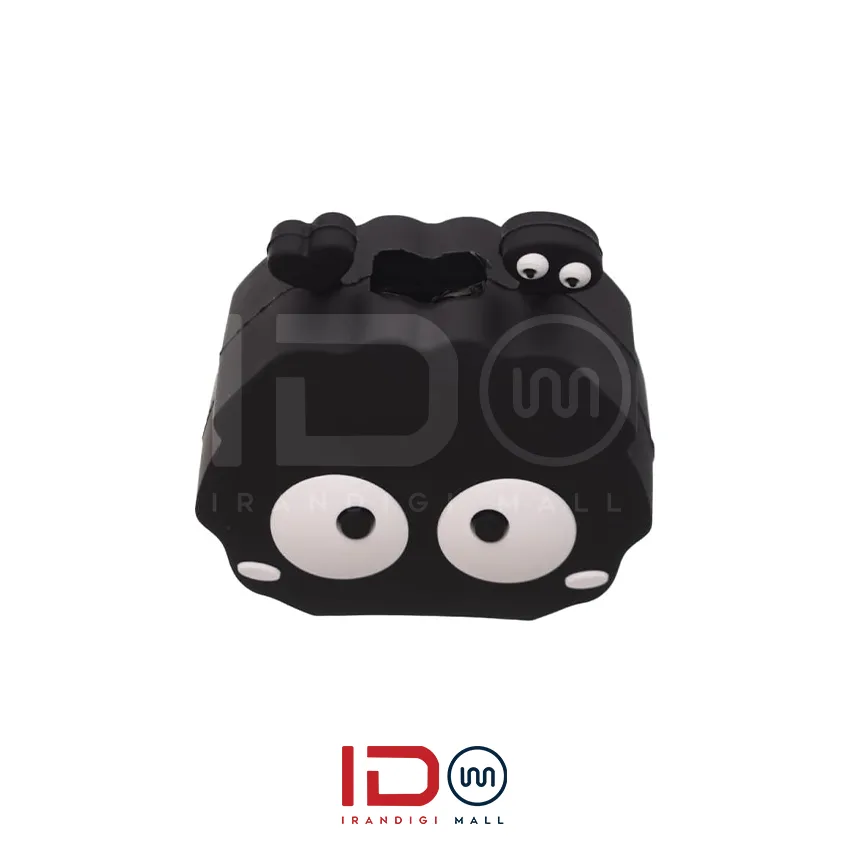 کاور و محافظ سیلیکونی اورجینال شارژر گوشی موبایل اپل مدل 20 وات 3 پین طرح عروسکی — تصویر ۲