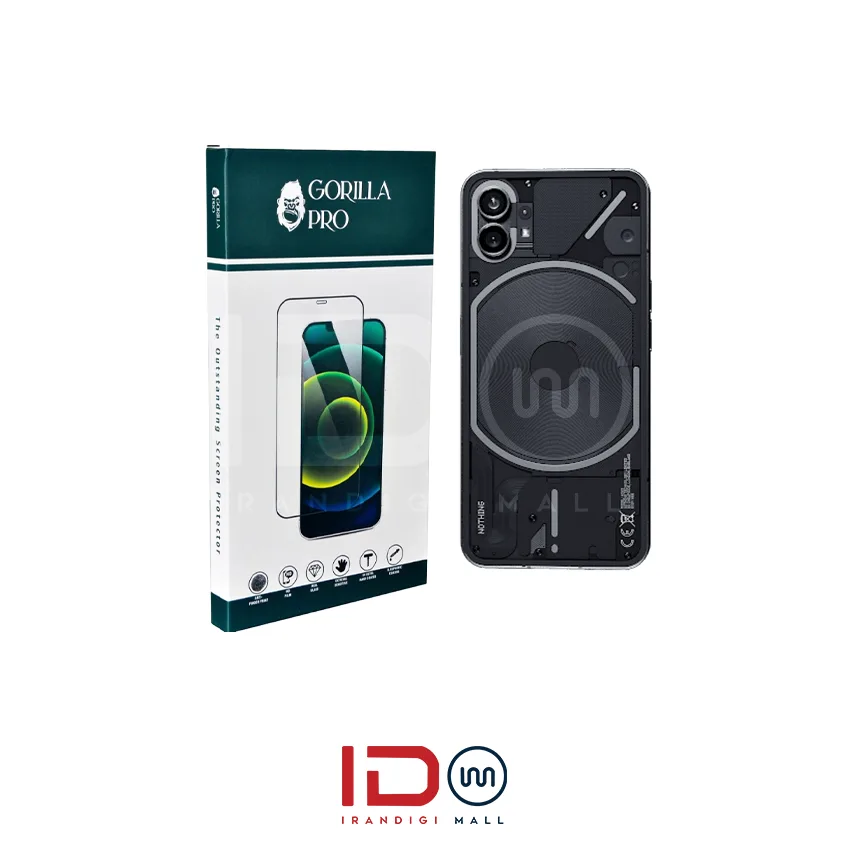 گلس و محافظ هیدروژلی (شفاف) بدنه گوشی ناتینگ مدل Nothing Phone 1