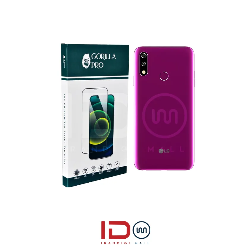 گلس و محافظ هیدروژلی (پرایوسی) نمایشگر گوشی ال جی مدل LG W10 — تصویر ۳