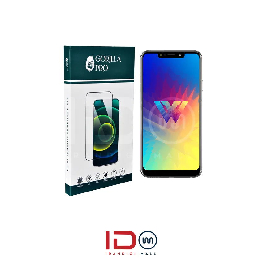 گلس و محافظ هیدروژلی (پرایوسی) نمایشگر گوشی ال جی مدل LG W10