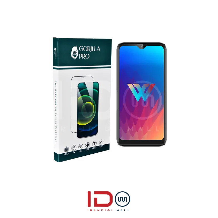 گلس و محافظ هیدروژلی (پرایوسی) نمایشگر گوشی ال جی مدل LG W30 — تصویر ۲