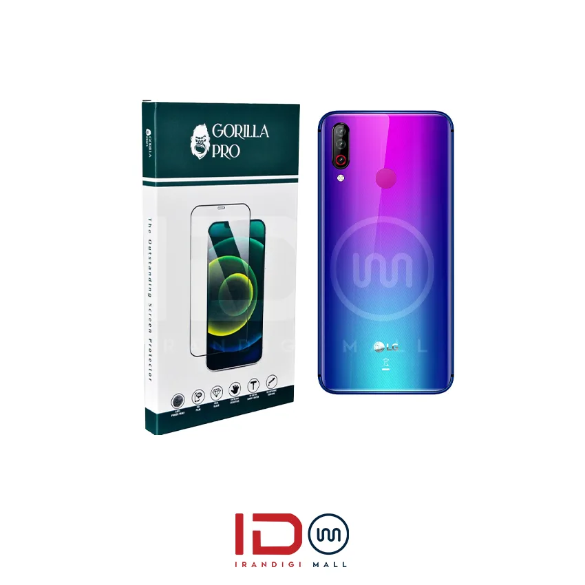 گلس و محافظ هیدروژلی (پرایوسی) نمایشگر گوشی ال جی مدل LG W30 — تصویر ۴