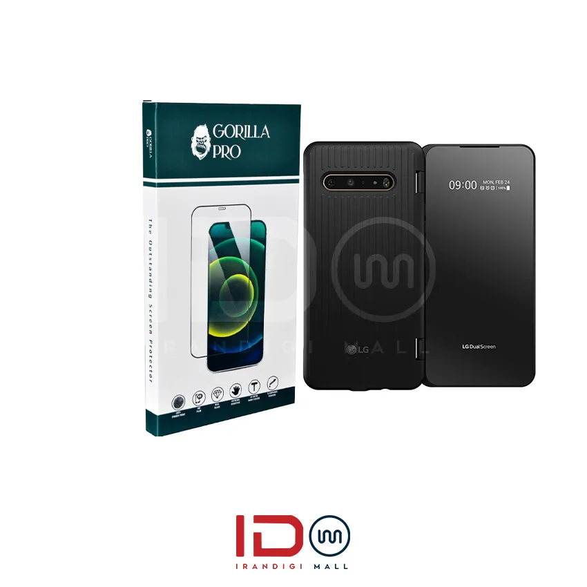 گلس و محافظ هیدروژلی (پرایوسی) نمایشگر گوشی ال جی مدل LG V60 ThinQ Dual Screen — تصویر ۳