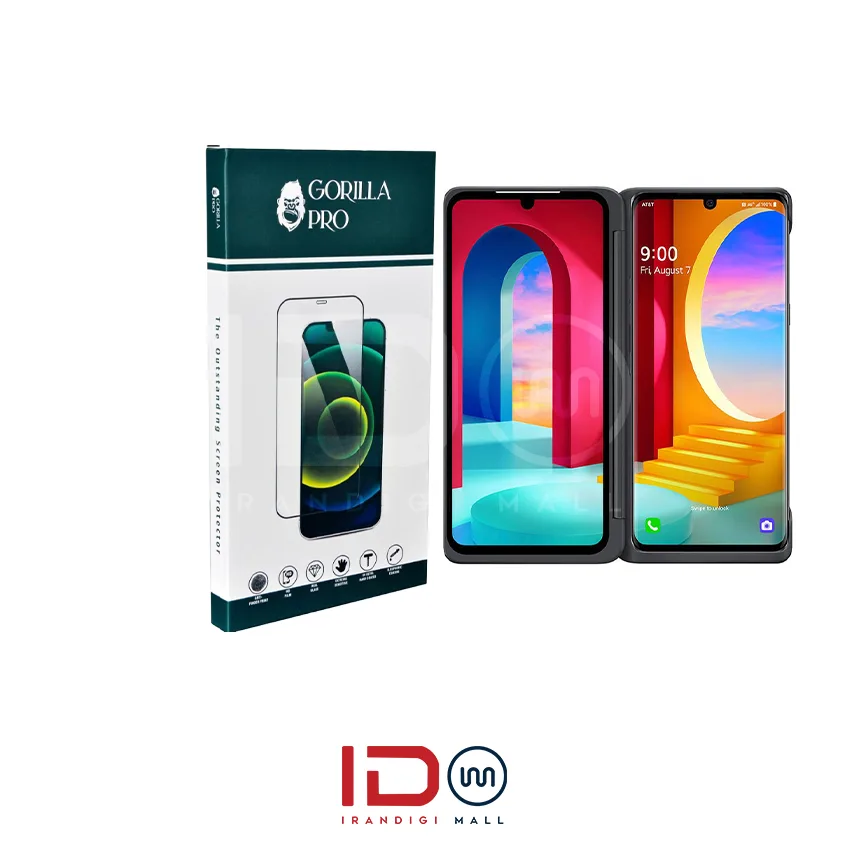 گلس و محافظ هیدروژلی (شفاف) نمایشگر گوشی ال جی مدل LG VELVET Dual Screen