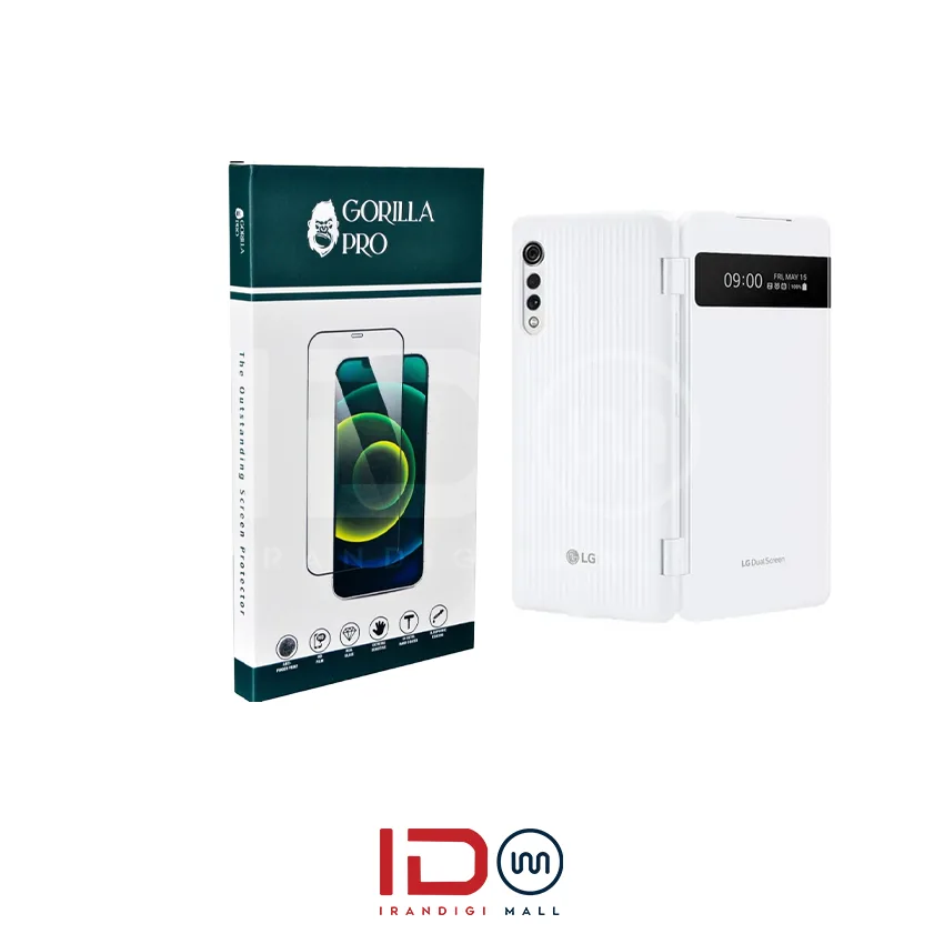 گلس و محافظ هیدروژلی (مات) بدنه گوشی ال جی مدل LG VELVET Dual Screen — تصویر ۲