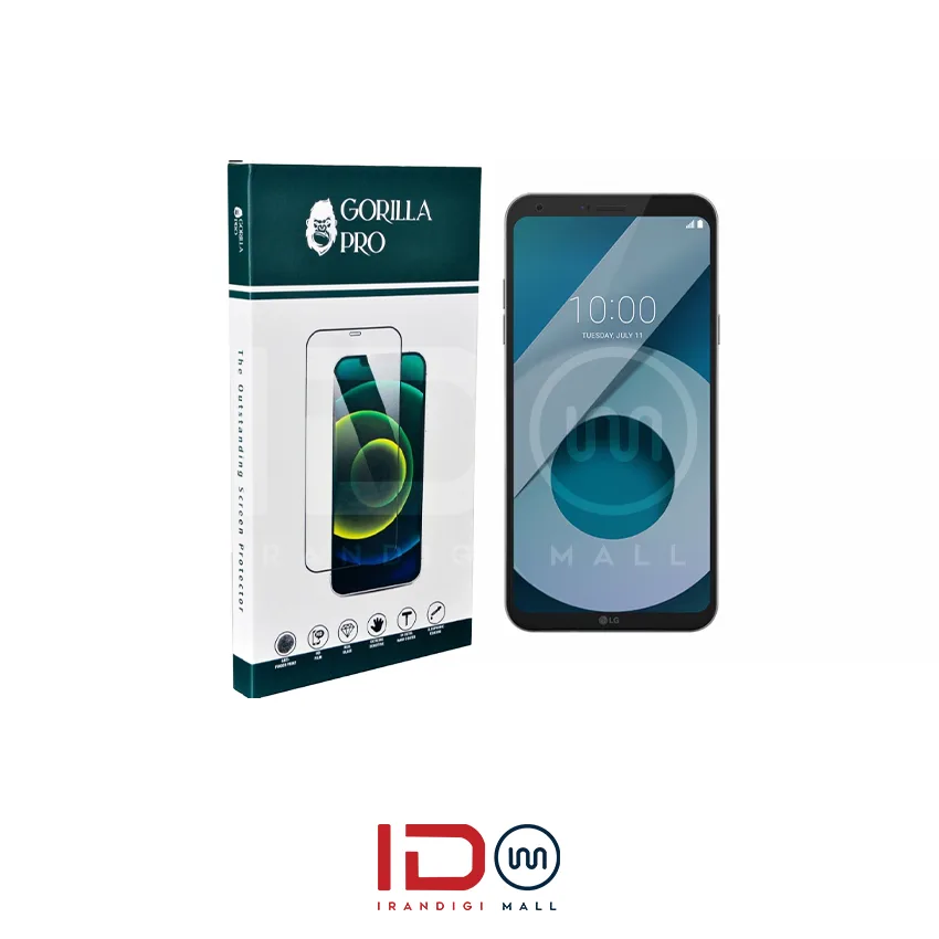 گلس و محافظ هیدروژلی (پرایوسی) نمایشگر گوشی ال جی مدل LG Q6 — تصویر ۲