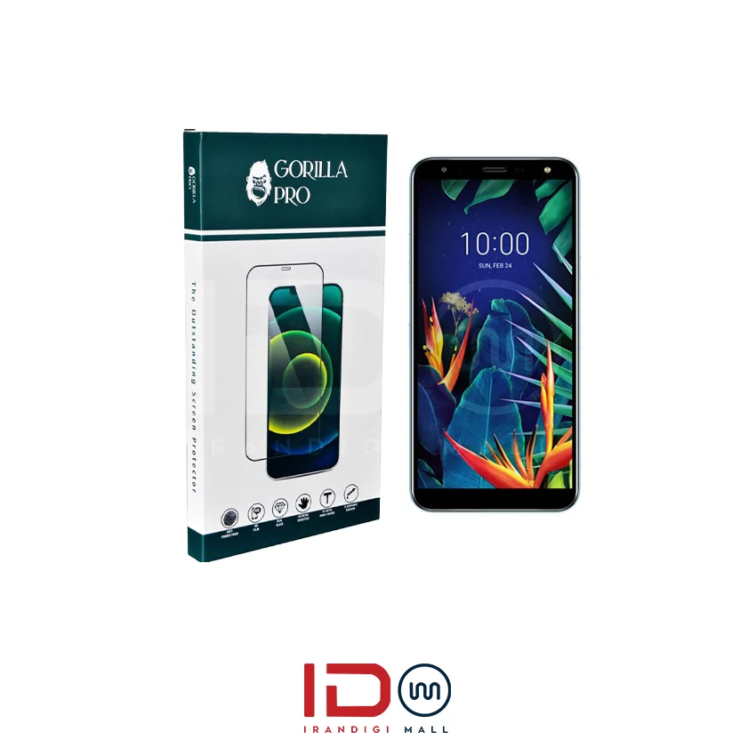 گلس و محافظ هیدروژلی (پرایوسی) نمایشگر گوشی ال جی مدل LG K40 — تصویر ۲