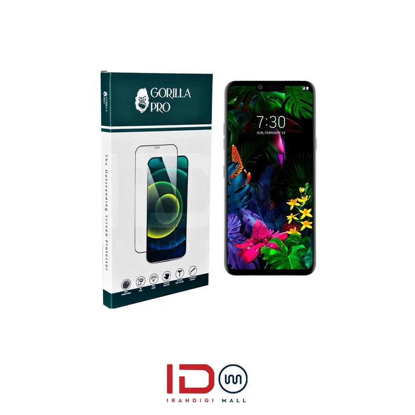 گلس و محافظ هیدروژلی (پرایوسی) نمایشگر گوشی ال جی مدل LG G8 ThinQ