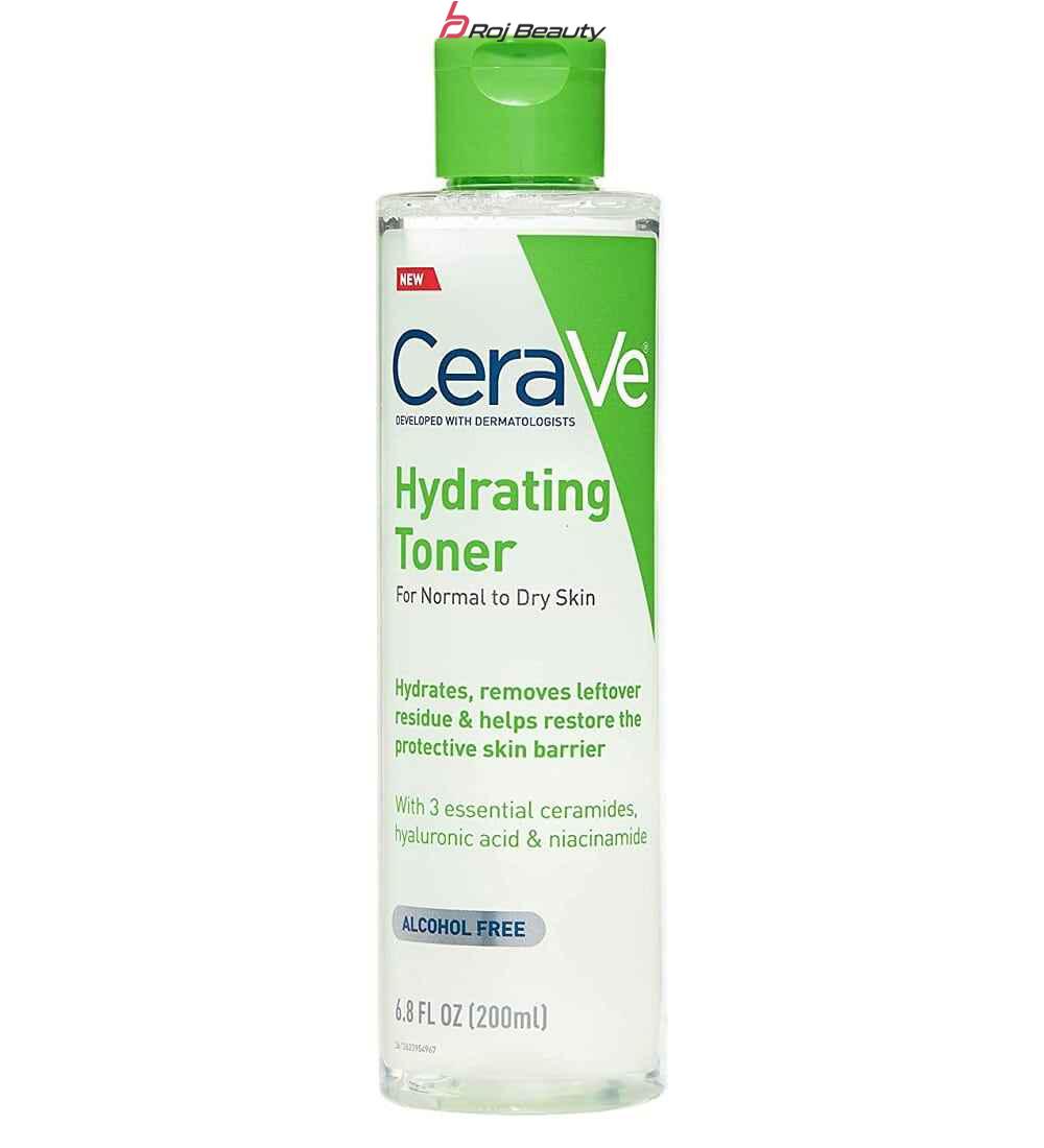 تونر آبرسان و‌هیدراته کننده سراوی ‏CeraVe Hydrating Toner — تصویر ۲