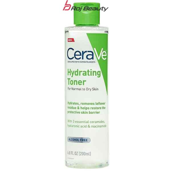 تونر آبرسان و‌هیدراته کننده سراوی ‏CeraVe Hydrating Toner — تصویر ۳