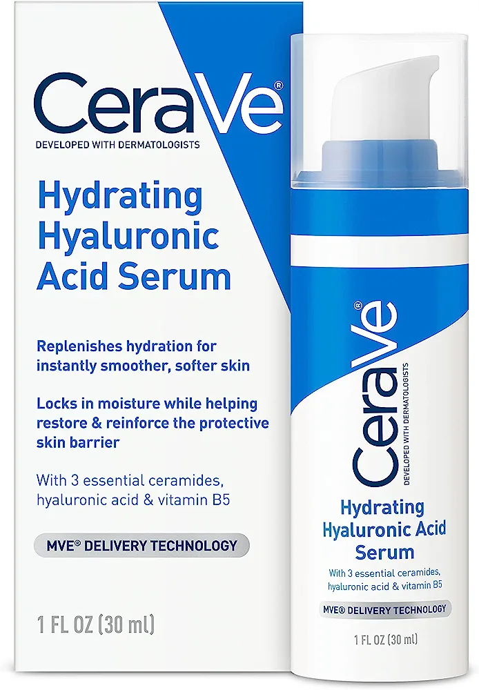 سرم هیالورونیک اسید سراوی حجم 30 میل CeraVe Hydrating Hyaluronic Acid Serum — تصویر ۸