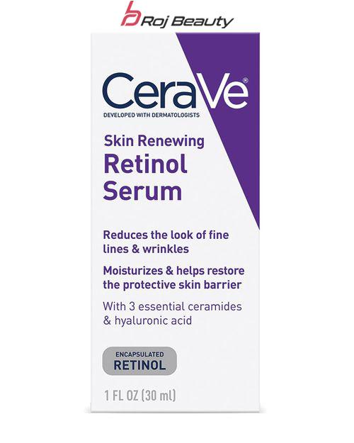سرم رتینول بازسازی کننده پوست CeraVe 1 OZ – برای صاف کردن خطوط ریز ضد پیری — تصویر ۷