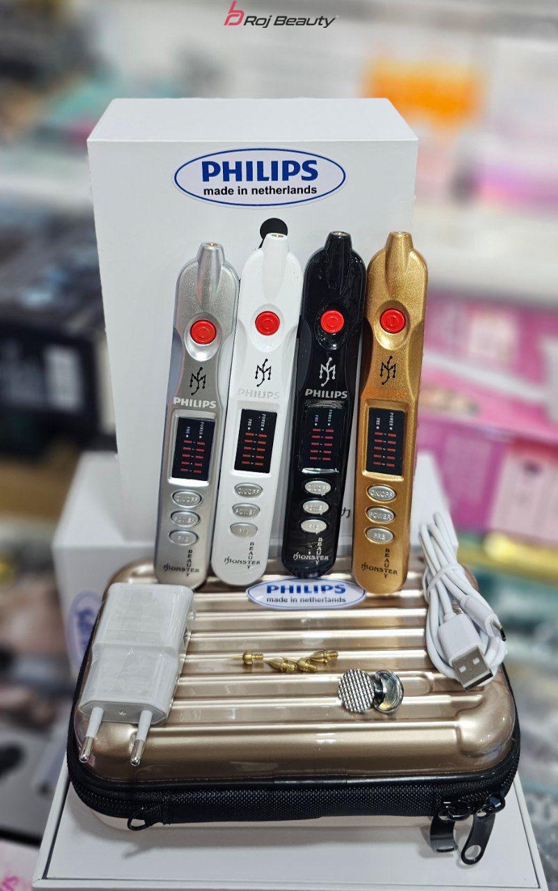 دستگاه پلاسما پن بیوتی فیلیپس هلندPHILIPSسه کاره مانستر برق مستقیم مدل Plasma Pen Manester