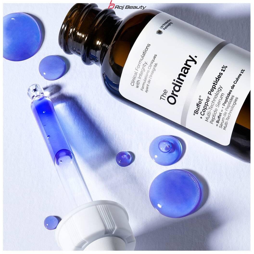سرم بافِت (بافه) + پپتید مس یک درصد اوردینری اصل حجم 30 میل The Ordinary Buffet + Copper Peptides 1% Serum 30ml — تصویر ۷
