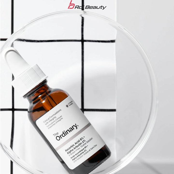 سرم آسکوربیک اسید 8% و آلفا آربوتین 2% اوردینری حجم 30 میل — تصویر ۸