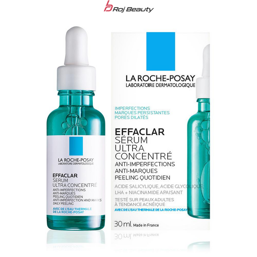سرم ضدجوش نیاسینامید و سالیسیلیک اسید لاروش پوزای LA ROCHE POSAY Effaclar Ultra Concentrated Serum 30ml — تصویر ۲