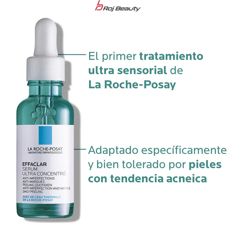 سرم ضدجوش نیاسینامید و سالیسیلیک اسید لاروش پوزای LA ROCHE POSAY Effaclar Ultra Concentrated Serum 30ml — تصویر ۶