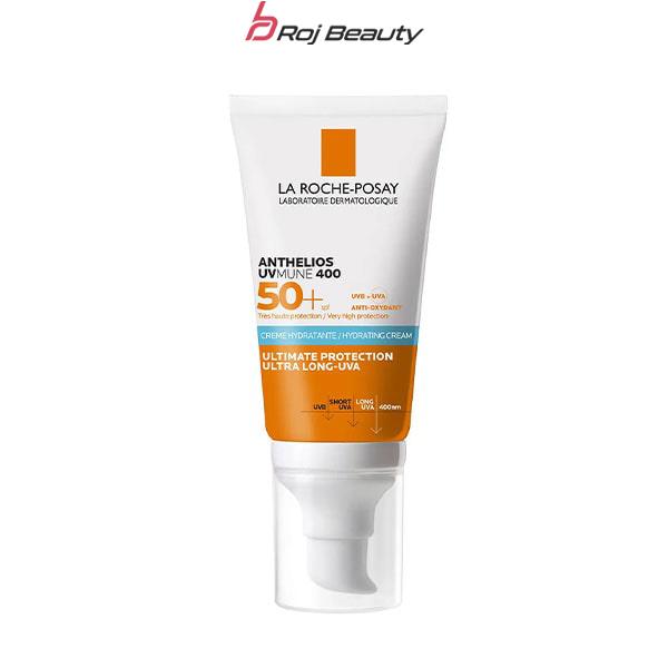 کرم ضد آفتاب و آبرسان بی رنگ پوست خشک و حساس لاروش پوزای La Roche Posay Anthelios SPF30 Crème Hydratante — تصویر ۸