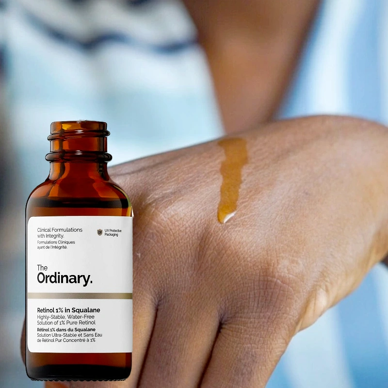 سرم ضد چروک و رتینول 0.1% و اسکوالان دی اوردینری The Ordinary Retinol 0.1% in Squalane 30ml — تصویر ۵