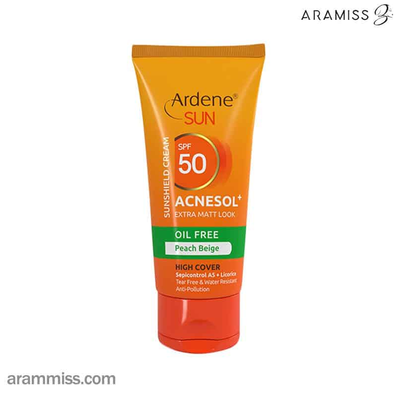 کرم ضد آفتاب ضد جوش اکنه سل SPF 50 آردن — تصویر ۲