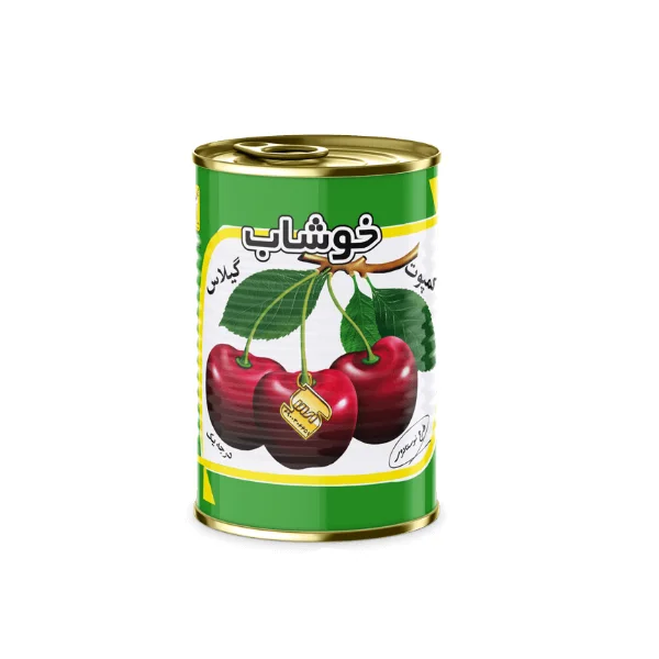كمپوت آلبالو كليد دار خوشاب — تصویر ۲