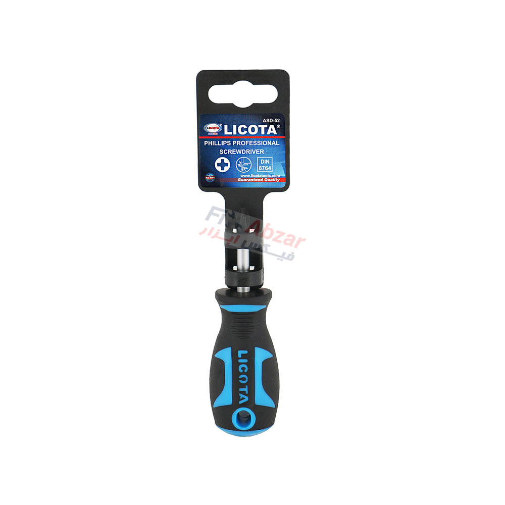 پیچ گوشتی مشتی چهار سو لیکوتا مدل ASD-520382-HT
